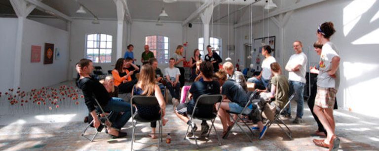 spirende kunstneres værker