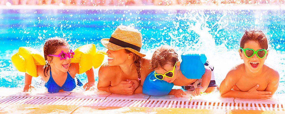 Familieferie med børn